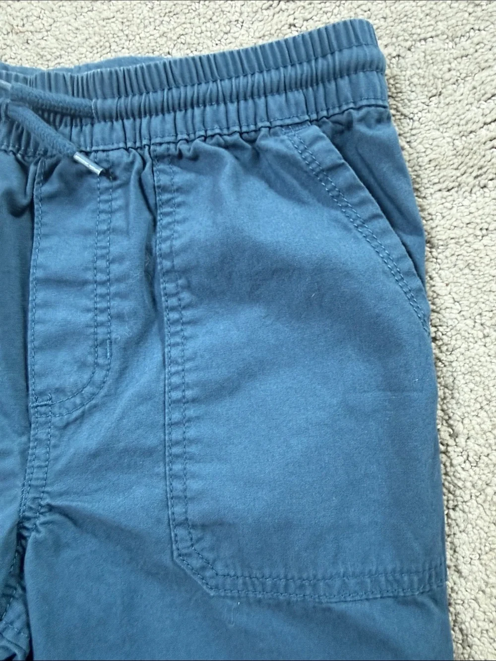 Carter's Boys Navy Blue Pull-On Casual Pants